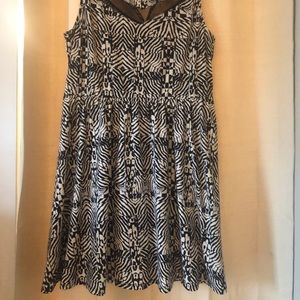 Black and White Dress